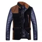 2019U boss manteau hommes adolescent mode americain pas cher bleu noir